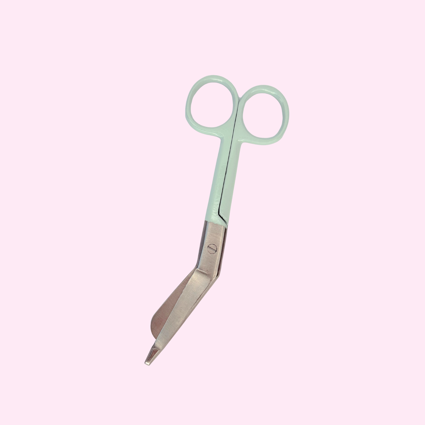 green aqua blue scissors veterinary vet nurse student trainee vet tech bandage