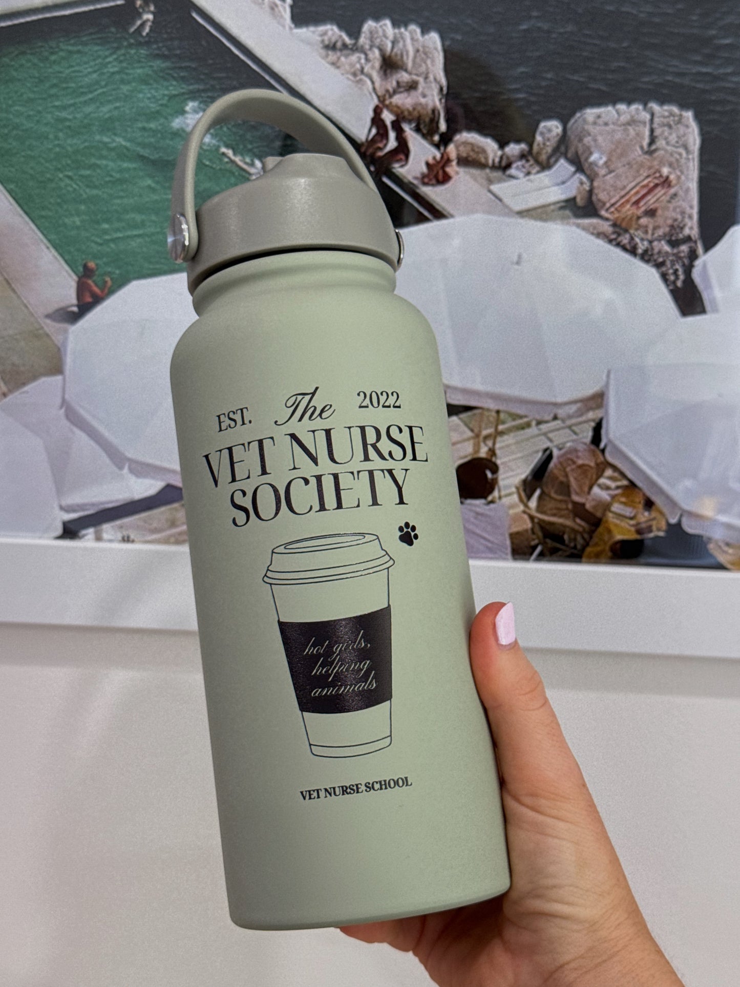 Vet Nurse Society Water Bottle