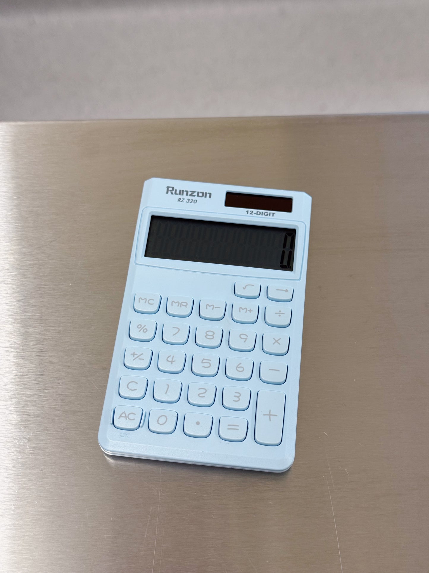 Pocket Calculator - Baby Blue