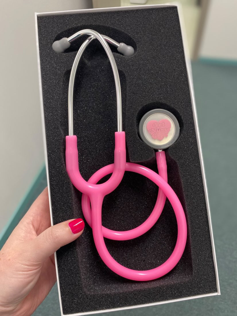 Vet Nurse Stethoscope - Bubblegum Pink