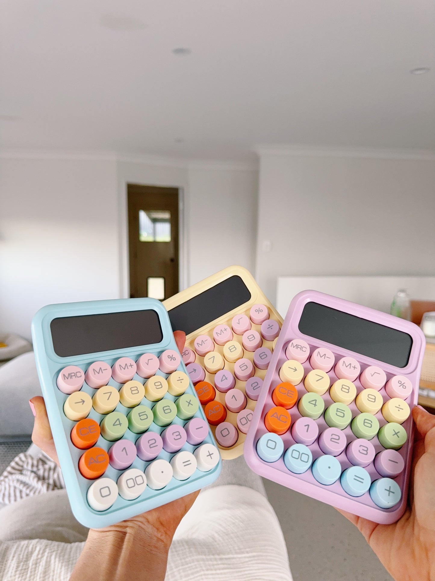 Bubble Calculator - Baby Blue