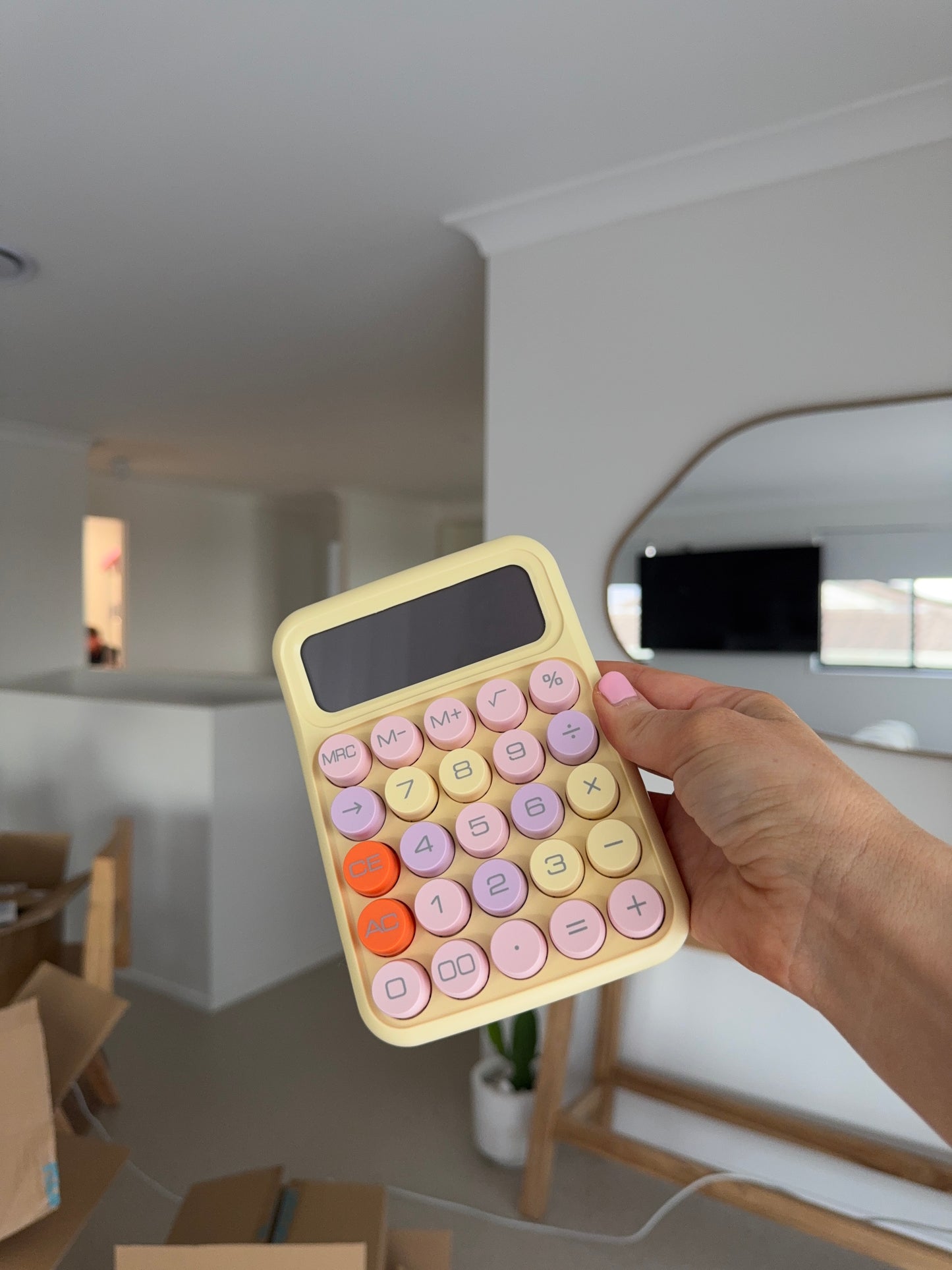 Bubble Calculator - Yellow