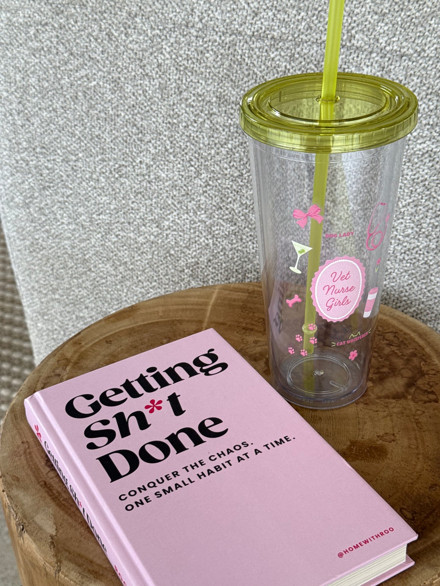 Vet Nurse Girls Sippy Cup Green