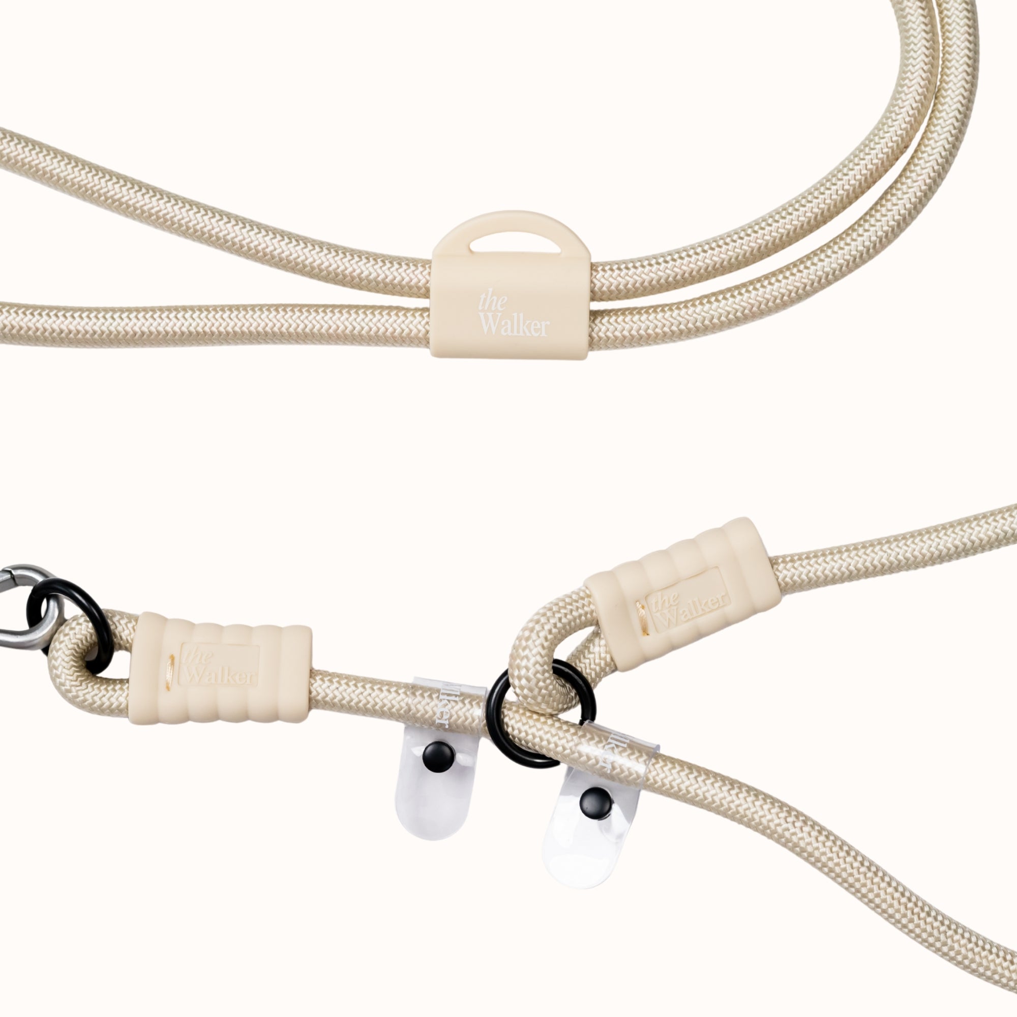 The Walker Vet Nurse Hands-Free Dog Walking Leash – Cream | Vet