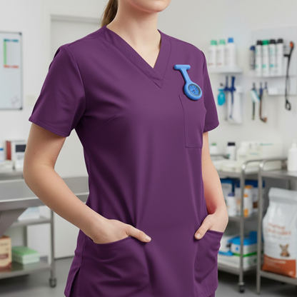 Vet Nurse Watch - Mermaid Blue