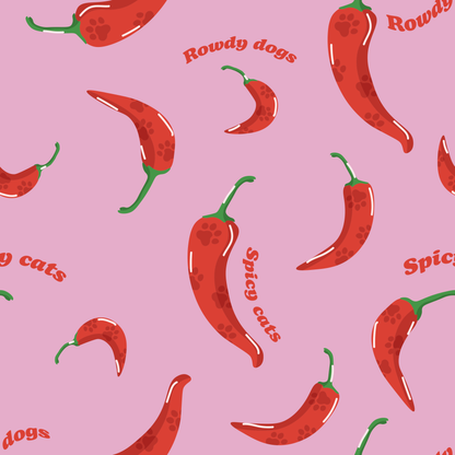 Scrub Hat - Spicy Cats, Rowdy Dogs