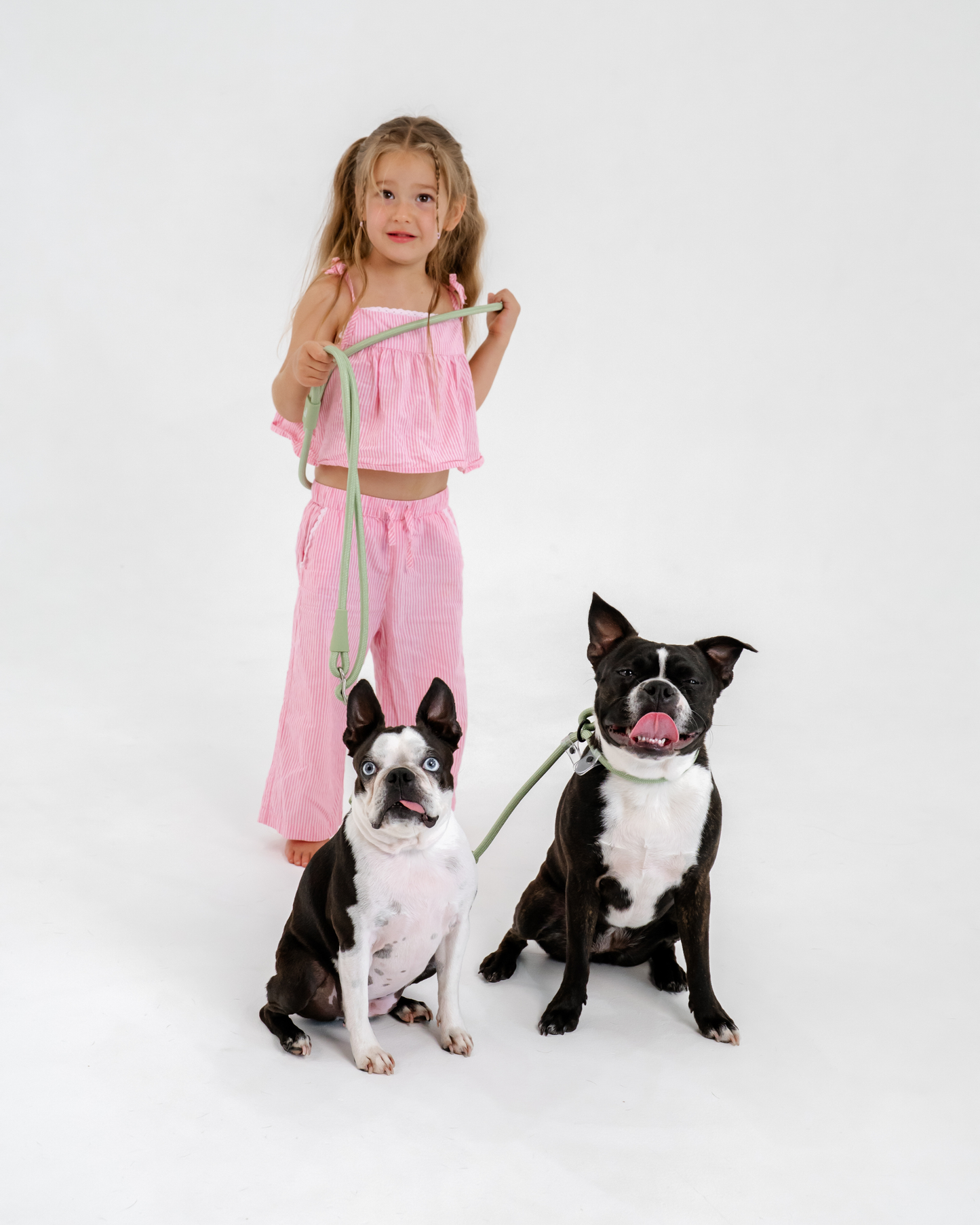 The Walker Vet Nurse Dog Walking Hands-free Leash - Matcha