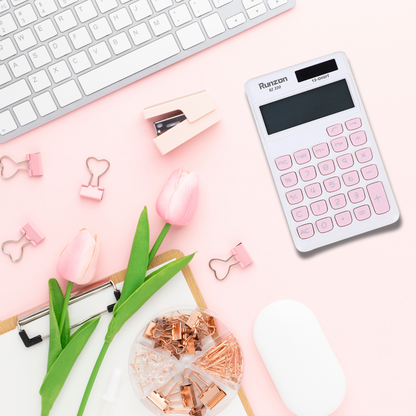 Pocket Calculator - White