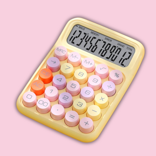 Bubble Calculator - Yellow
