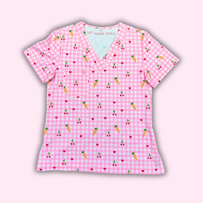 Vet Nurse Girls Scrub Top