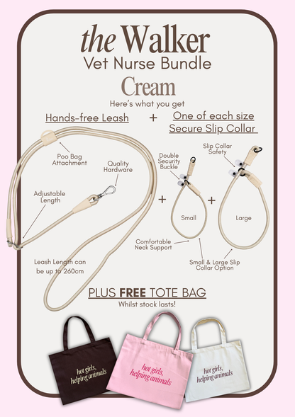 The Walker Vet Nurse Bundle - Cream