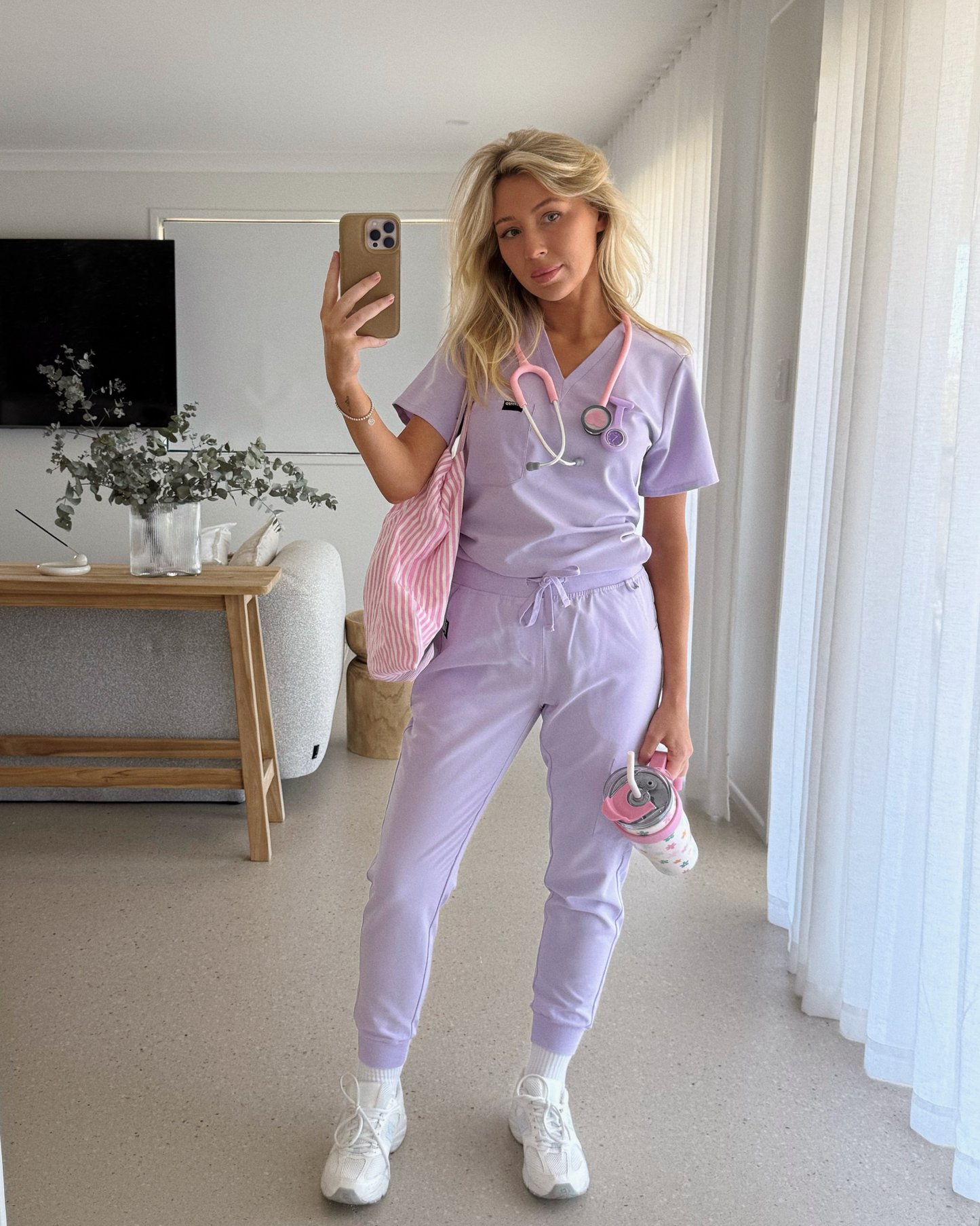 Vet Nurse Stethoscope - Baby Pink