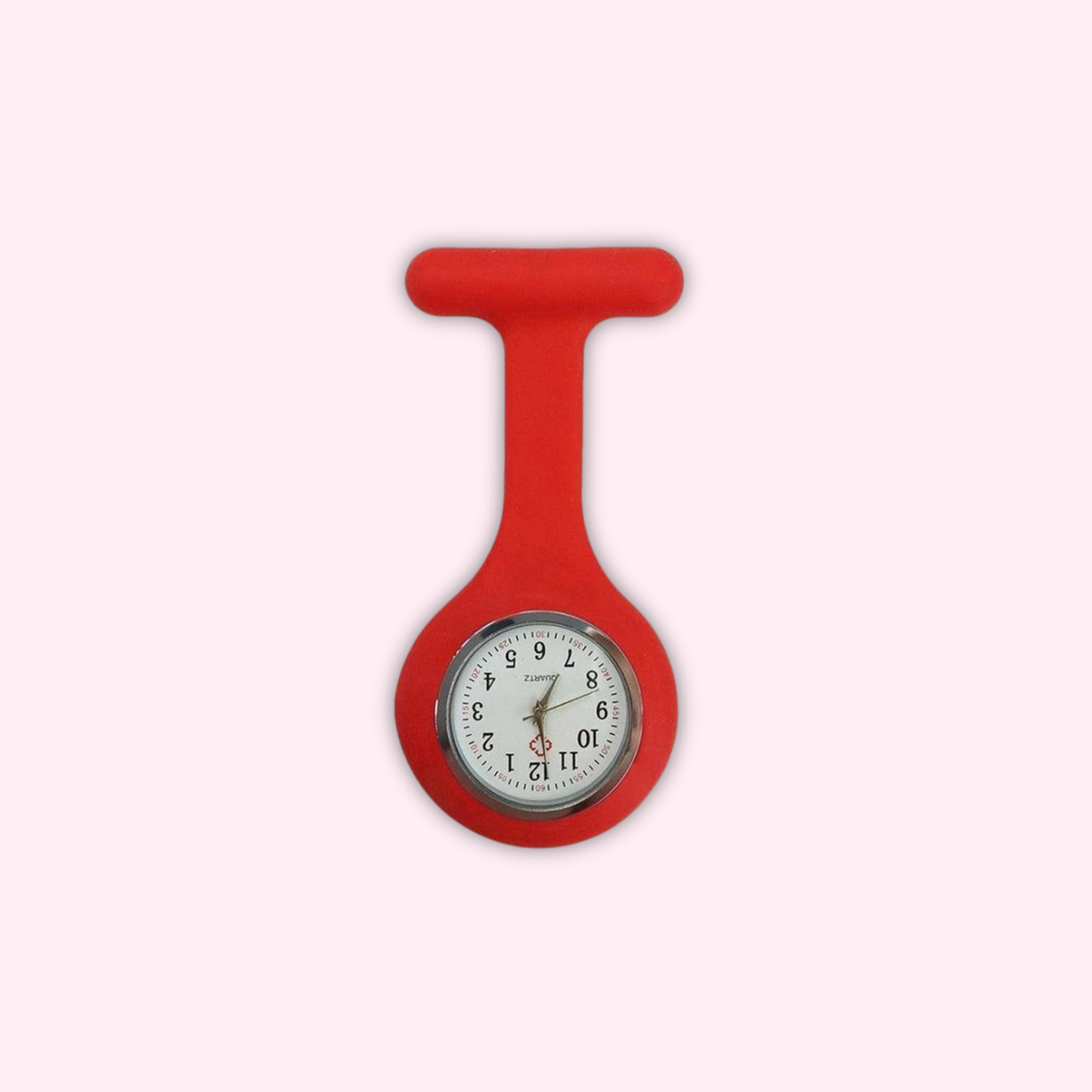 vet nurse shop school fob watch medical tech red