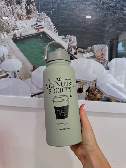Vet Nurse Society Water Bottle