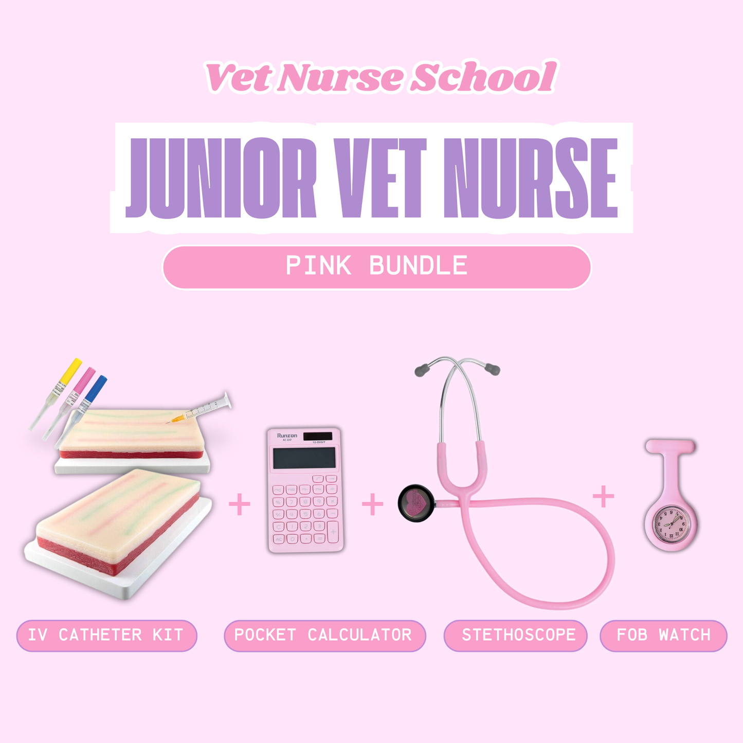Junior Vet Nurse Bundle - Pink