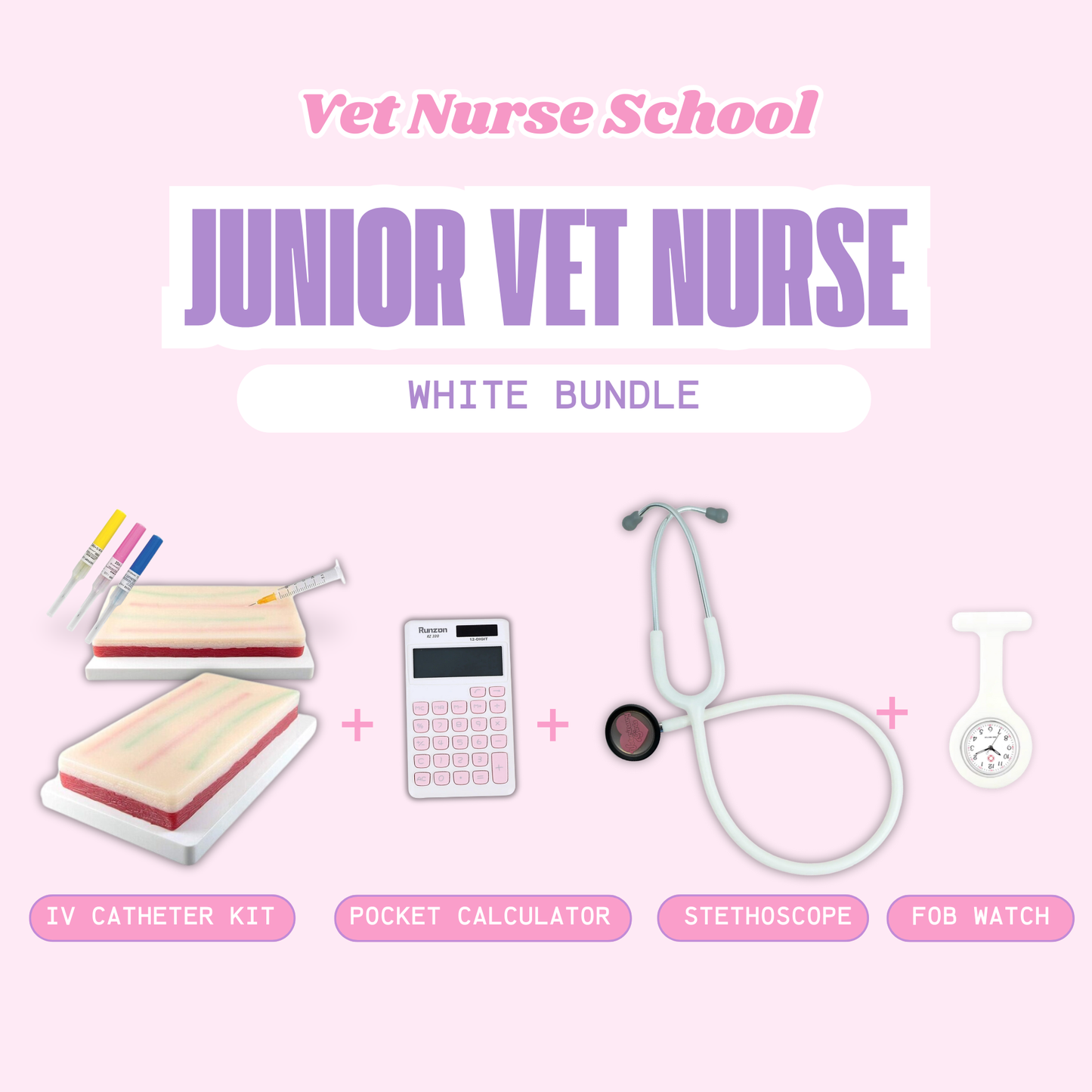 Junior Vet Nurse Bundle - White