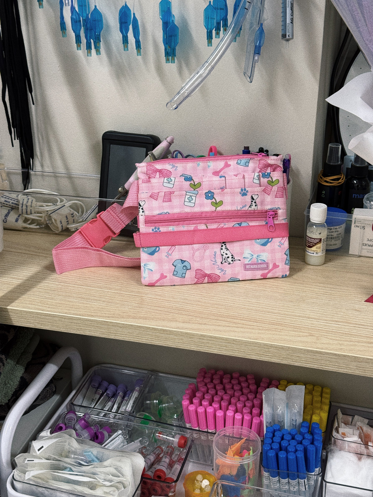 Vet Nurse Pouch Pink Vet Nurse Life