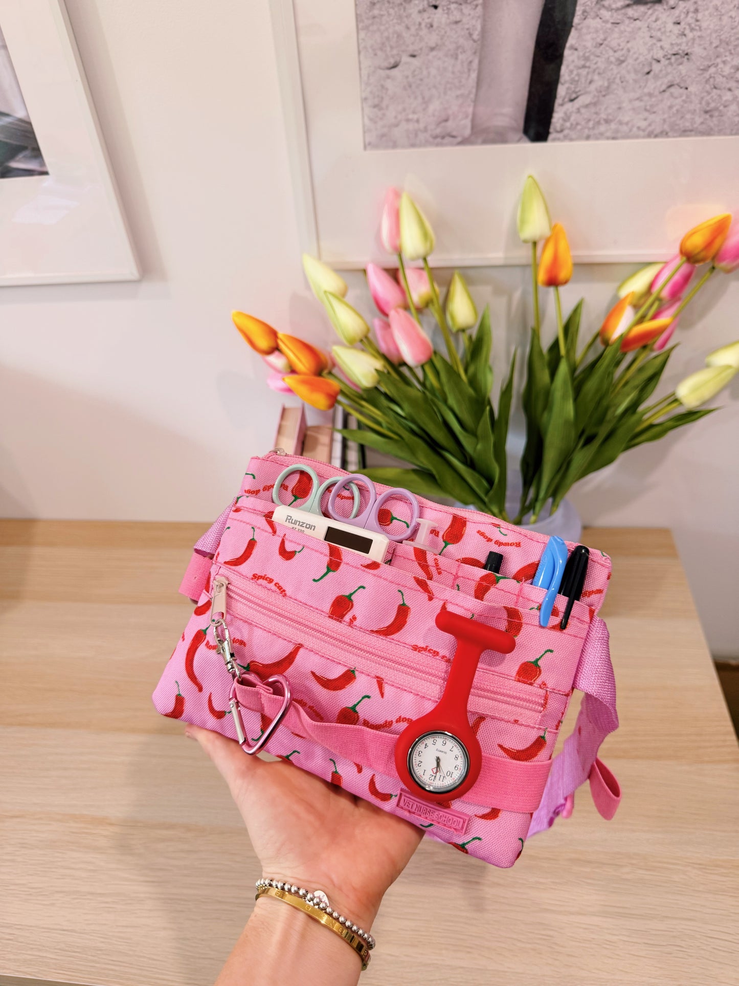 Vet Nurse Pouch Pink