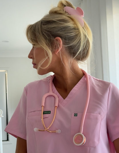 Stethoscope - Rose Gold Pink