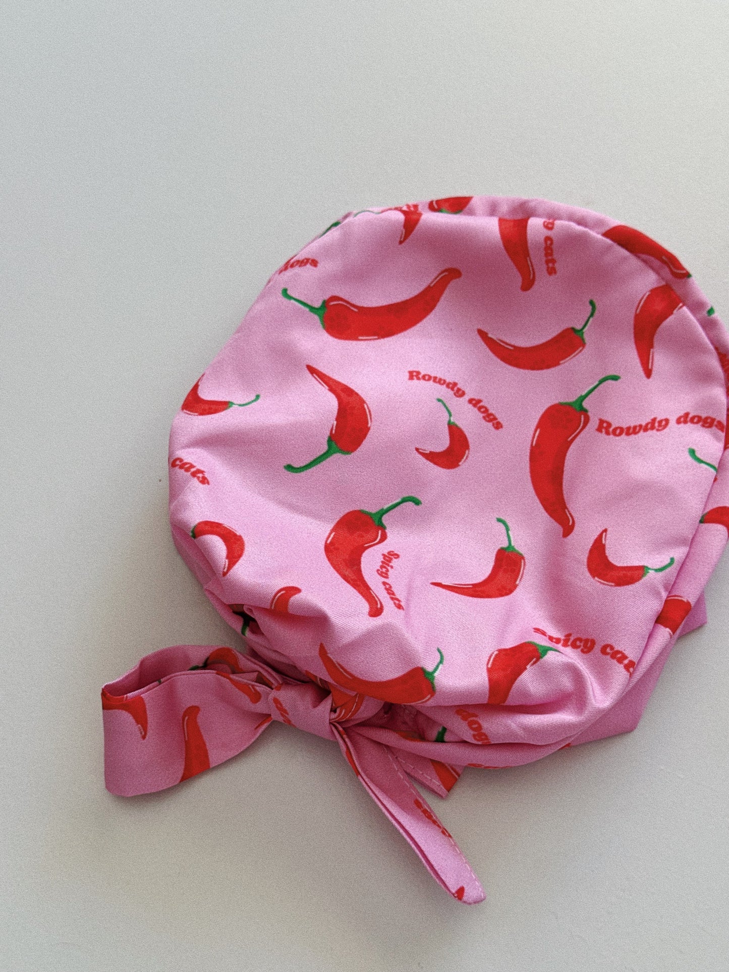 Scrub Hat - Spicy Cats, Rowdy Dogs