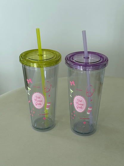 Vet Nurse Girls Sippy Cup Green