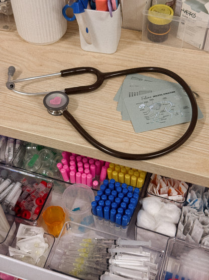 Vet Nurse Stethoscope - Chocolate