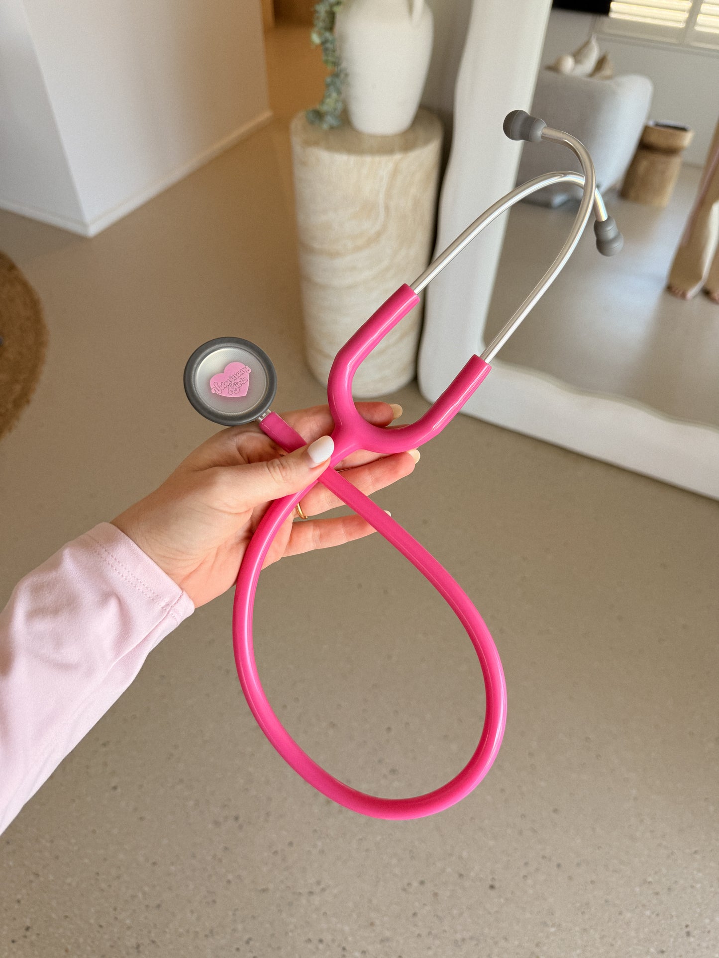 Vet Nurse Stethoscope - Hot Pink
