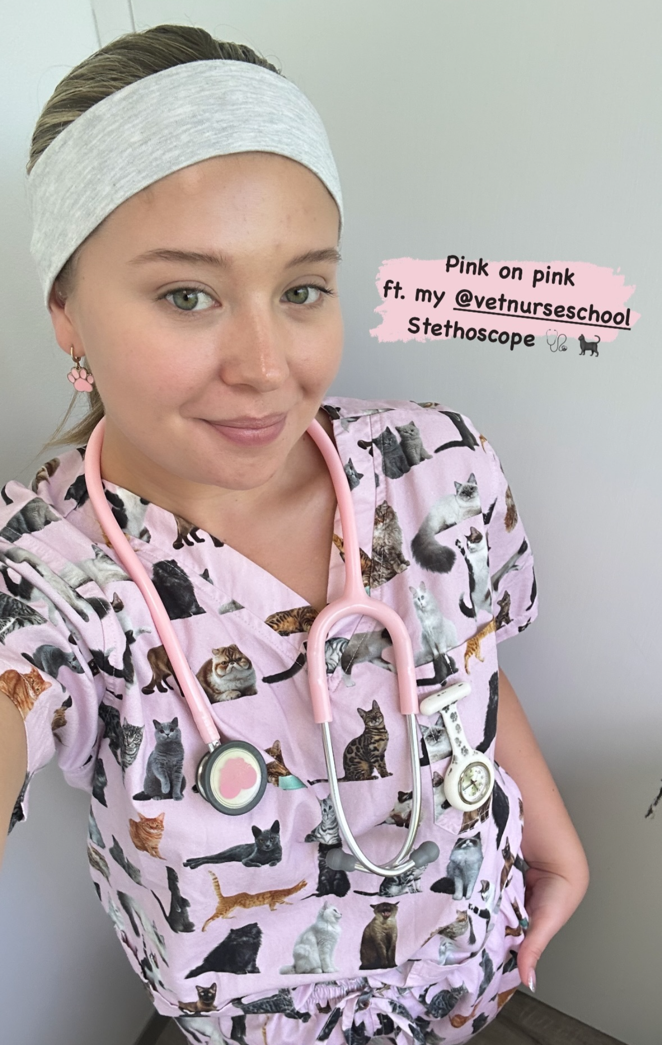 Stethoscope - Baby Pink