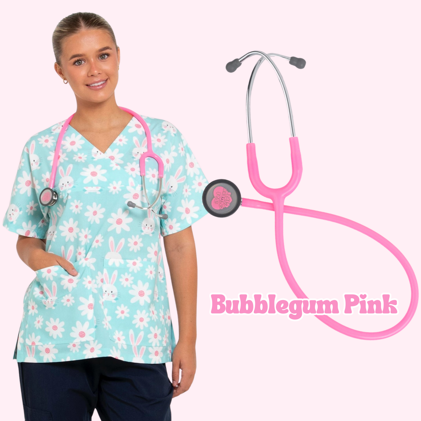 Stethoscope - Bubblegum Pink