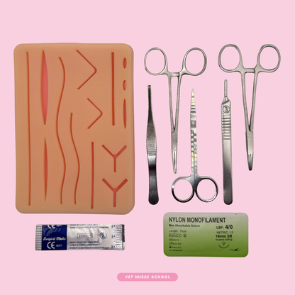 Suture Training Kit for Vet Nurses & Veterinarians